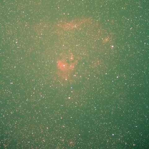 クエスチョン星雲付近