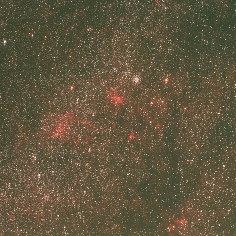 M52～くわがた星雲周辺