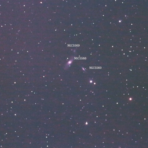 Arp286:おとめ座トリオ