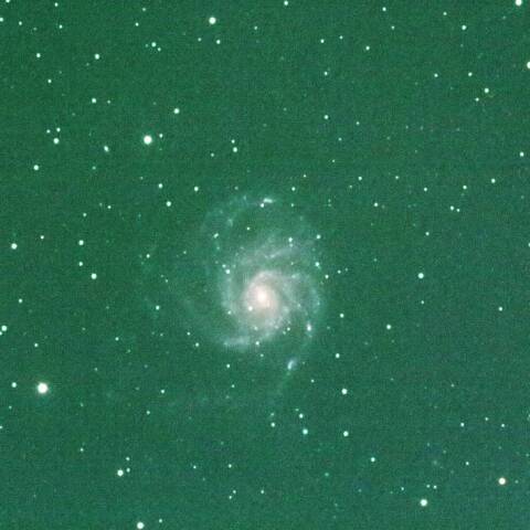 回転花火銀河M101