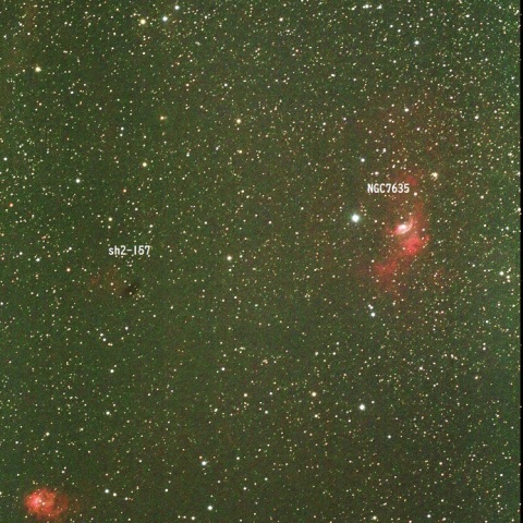 泡状星雲（NGC7635）