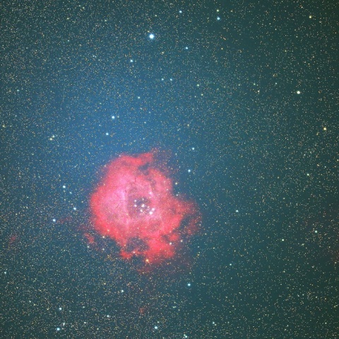 NGC2244星雲付近