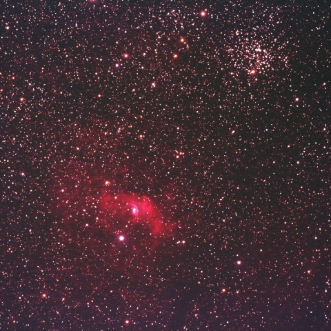 シャボン玉星雲＆M52