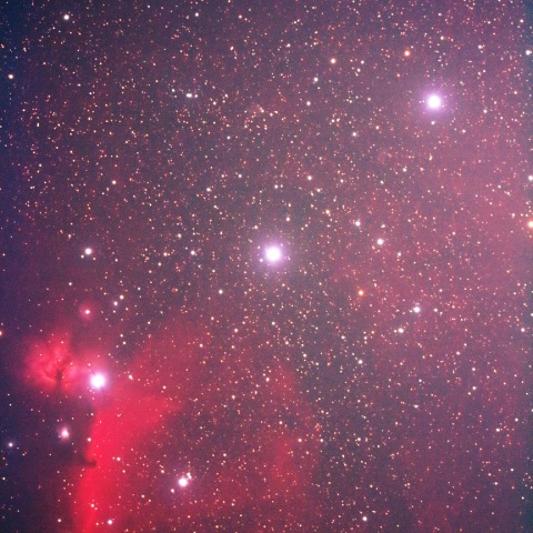 アルニラム星付近（オリオン）