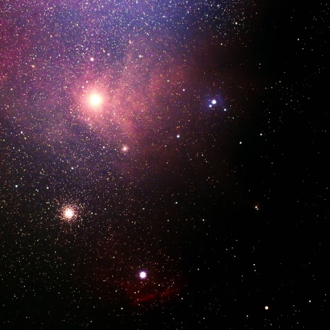 アンタレス付近の星雲