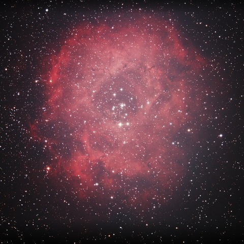 月夜のばら星雲