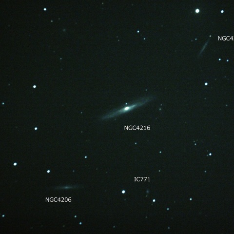 NGC４２１６付近
