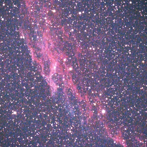 網状星雲（東側）NGC6992