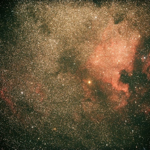 sh2-119とアメリカ星雲とペリカン星雲