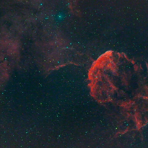 クラゲ星雲付近