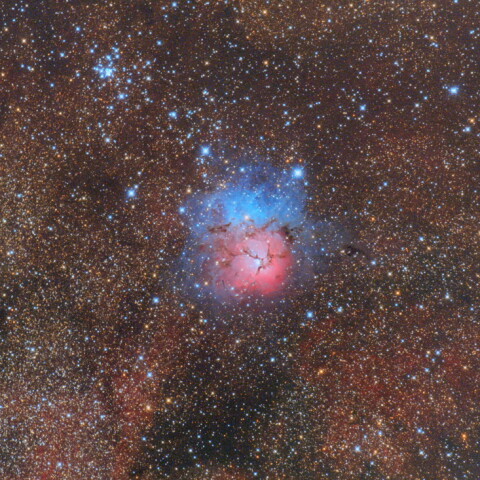 Ｍ２０三裂星雲