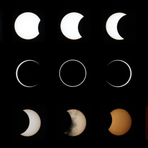 グアム金環日食