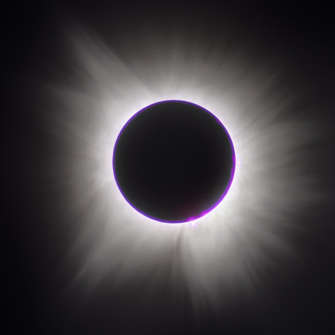 2024/4/8　北米皆既日食