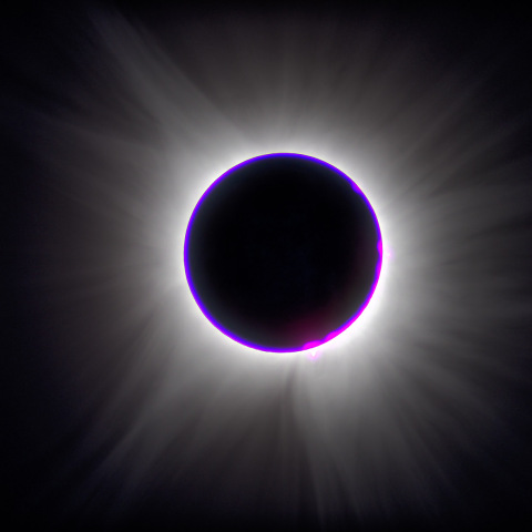 2024/4/8　北米皆既日食