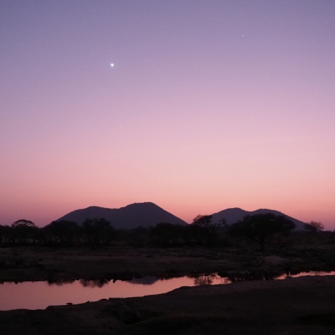 I bless shining Venus in  Africa