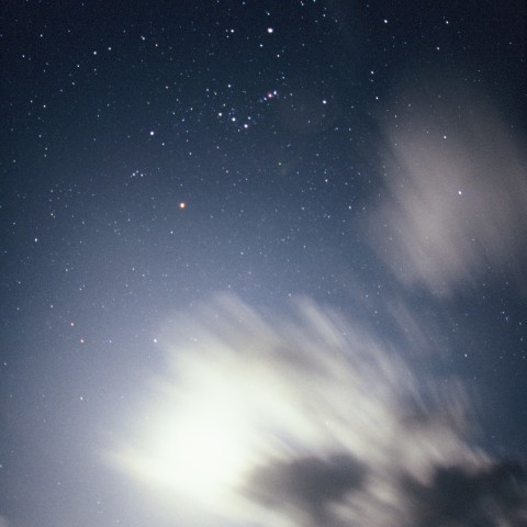 エファテ島の逆さオリオン