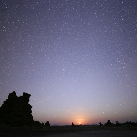 猿の惑星・ムーンセット、ふたご座流星群