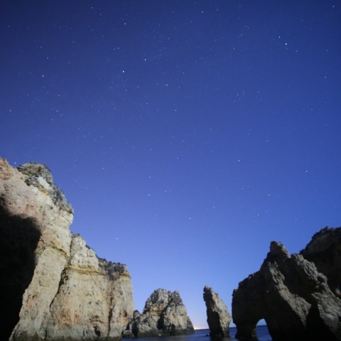 海食海岸の大三角
