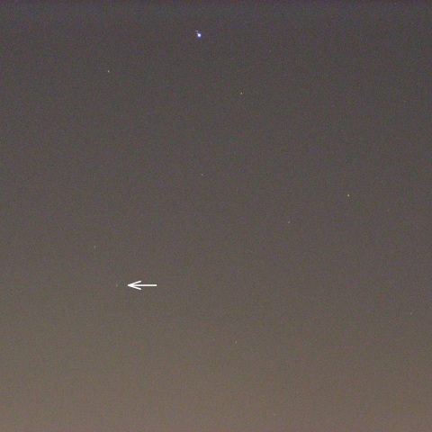 コンデジで撮ったアイソン彗星