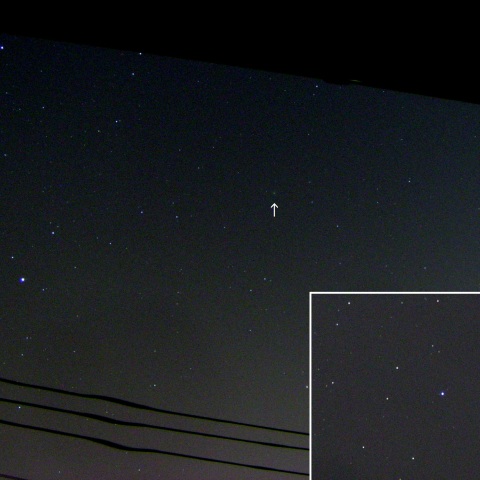 軒先のラブジョイ彗星