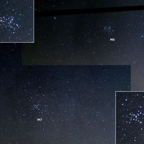 M6・M7星団