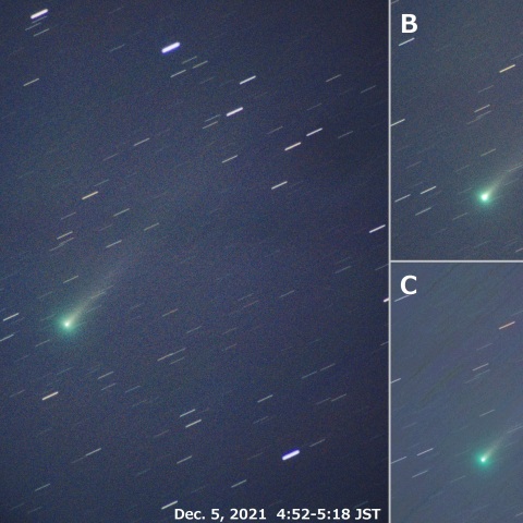レナード彗星 '21/12/5