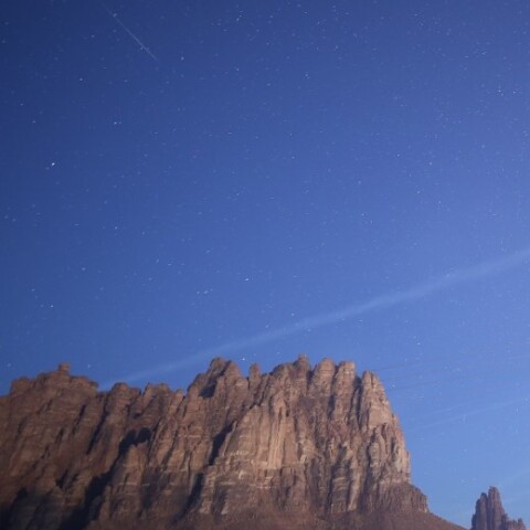 ビュートと高速流星