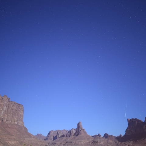 ビュートに降るふたご座流星群Ⅰ