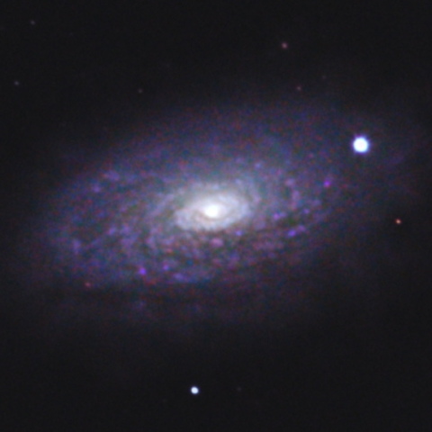 M63（ひまわり銀河）2018年4月13日撮影分