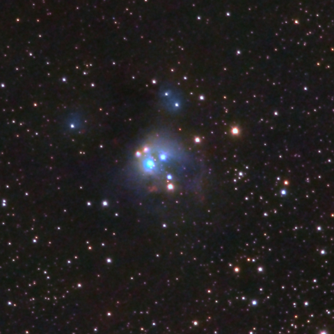 NGC7129（バラの蕾星雲）