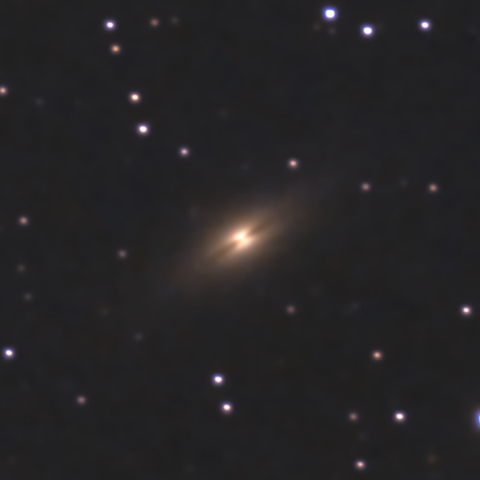 NGC7814(小さなソンブレロ銀河)