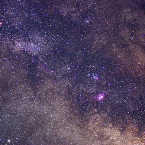 いて座の星雲星団群