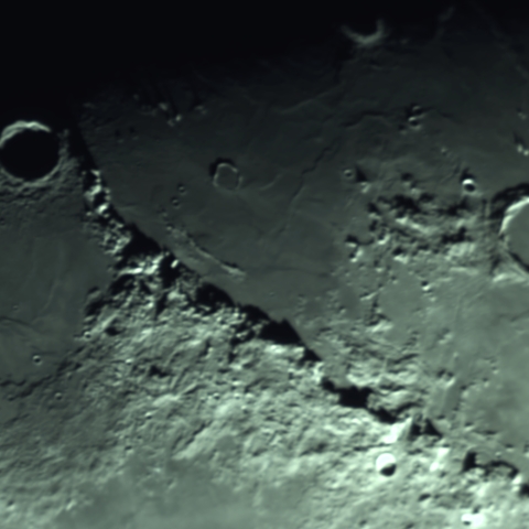 アペニン山脈付近