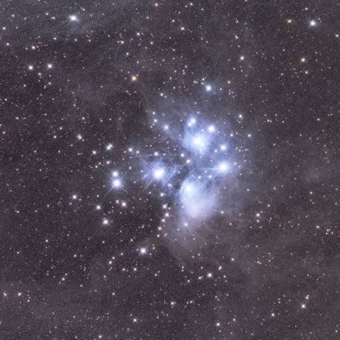 M45（プレアデス星団）