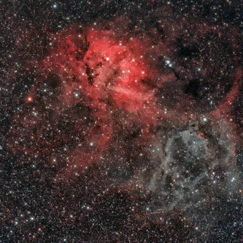 Sh2-132(ライオン星雲)