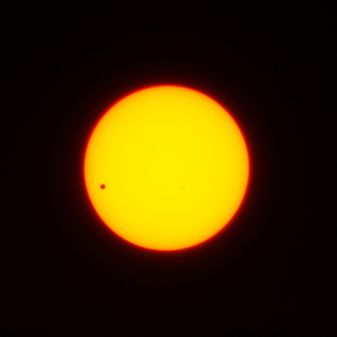 12年6月6日 金星の太陽面通過