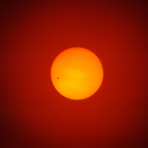 12年6月6日 金星の太陽面通過