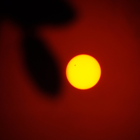 12年6月6日 金星の太陽面通過