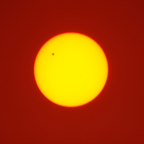 12年6月6日 金星の太陽面通過