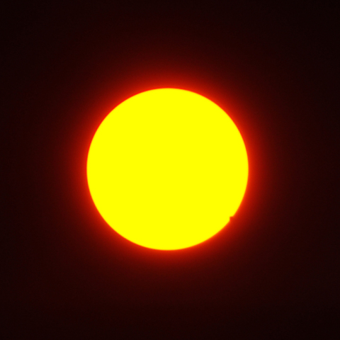 12年6月6日 金星の太陽面通過