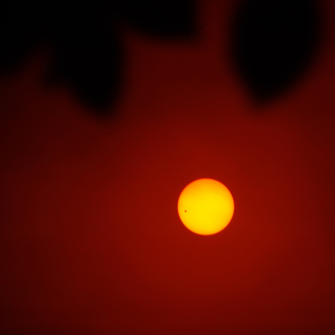 12年6月6日 金星の太陽面通過