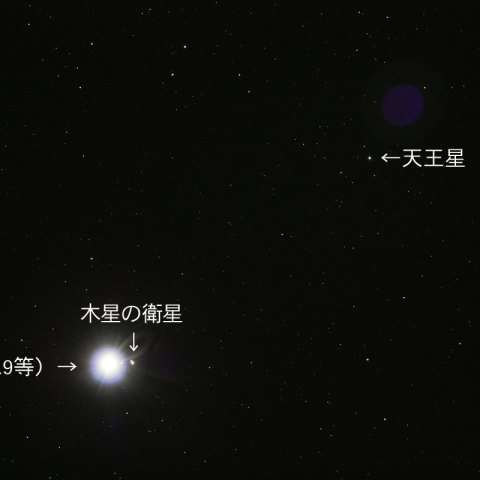 木星と天王星