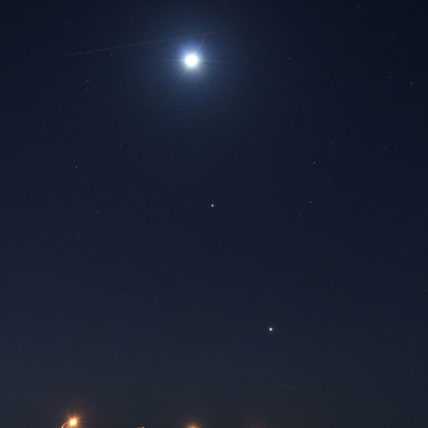 月・木星・金星