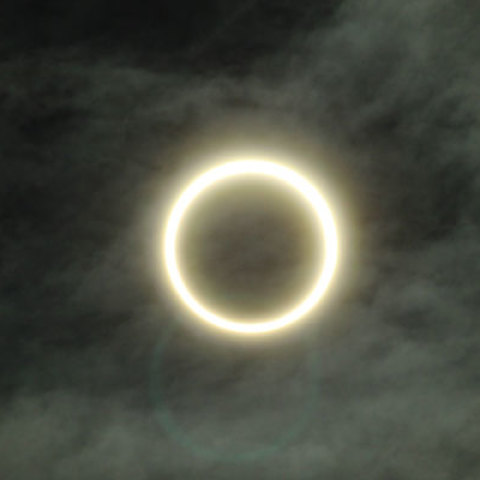 金環日食 in つくば