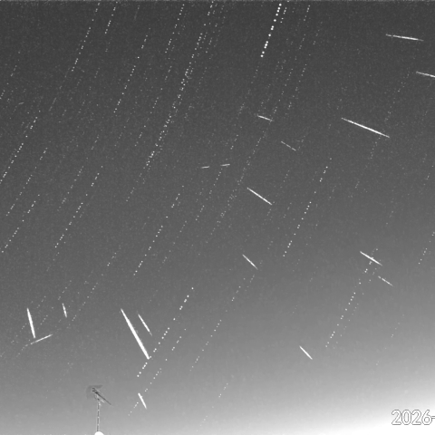 しぶんぎ座流星群　２０２６．０１．０４