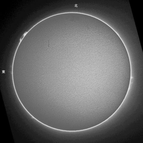 太陽（2010年4月10日10:35JST）