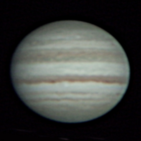 今シーズン初めての木星