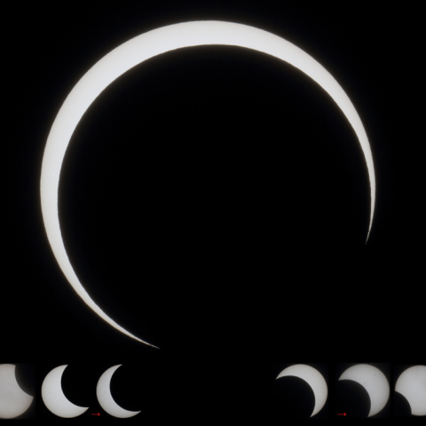 カチューシャ日食