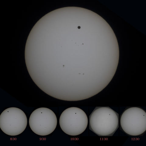 金星の太陽面通過