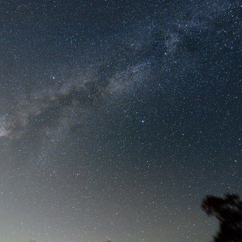 天の川　夏から秋へ